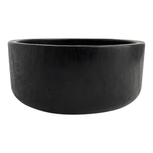 Ebonized Wood Artisan Crafted Wood Bowl