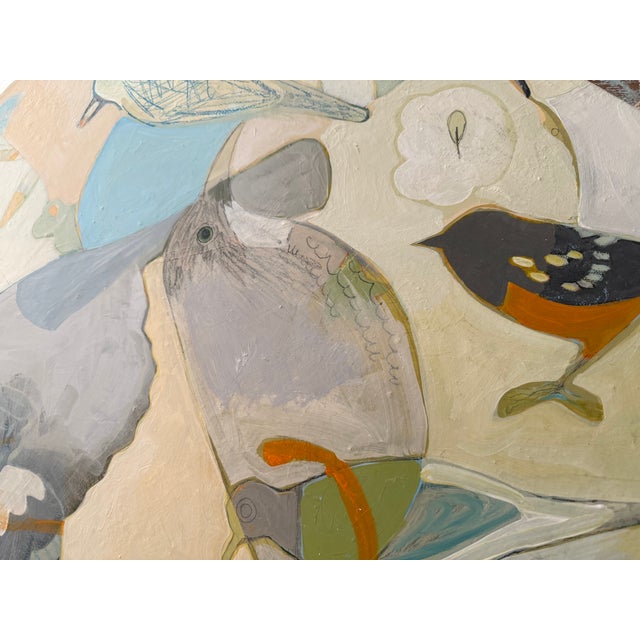 “Hiking Companions” a Bird Painting by LWren Walraven For Sale - Image 10 of 12