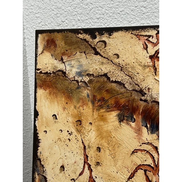 2000 - 2009 Circa 2002 Stephen K. McCullough. “Bird Headed Shamans” Original Acrylic Indian Painting For Sale - Image 5 of 12