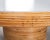 McGuire Organic Modern Rattan Pencil Reed Round Dining Table For Sale - Image 16 of 18