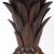 Pair of Mid Century Carved Wood Pineapple Stands For Sale In West Palm - Image 6 of 9