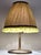 Mid-Century Modern Mid-Century Minimalist German Table Lamp with Brass Base and Fabric Shade from Lamplove, 1950s For Sale - Image 3 of 10