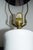 1960s 1960s White Urn Table Lamp With Sculptural Gilt Handles (Hollywood Regency) For Sale - Image 5 of 5