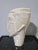 Art Deco Art Deco Iridescent Crackle Glaze Porcelain Head For Sale - Image 3 of 11