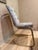 Mid-Century Modern Vintage Italian Brass Cantilever Dining Chairs, Set of 3 – Sold Individually or as a Set For Sale - Image 3 of 3