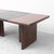 1970s Wooden and Eco-Leather Desk Table, 1970s For Sale - Image 5 of 11