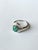 2020s Set in 18k Gold, 2.14 Carats Natural Zambian Emerald & Diamonds Engagement Ring, Size 6 For Sale - Image 5 of 9
