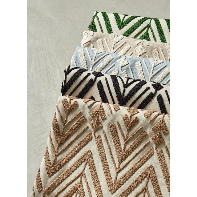 Thalia is a transformative weave on a cotton linen base. Exceptionally textured the design depending on its rotation has...