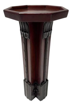 Art Deco Amsterdamse School Pedestal from F.A. Warners, 1920s
