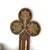 Antique Monumental Gothic Parcel Gilt & Polychromed Carved Oak Cross 19thC For Sale - Image 4 of 13