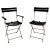 Celestina Folding Chairs attributed to Marco Zanusso for Zanotta, 1970s, Set of 2 For Sale - Image 13 of 13