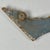 Early 20th Century Architectural Salvage Decorative Wood Valance Element in Blue Gray & Crescent Design For Sale In New York - Image 6 of 12