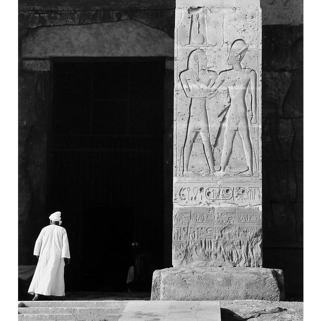 "Temple of Sete" Limited Edition Black & White Gelatin Silver Print by Carolyn Brown For Sale