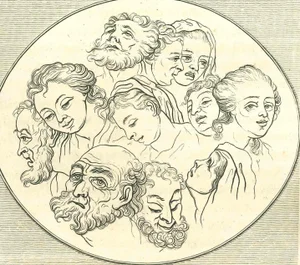 Thomas Holloway, Portraits, Original Etching, 1810