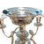 Silver Late 20th Century Large Sheffield Silver Co. Silverplate 4-Arm Candelabra Victorian Style Centerpiece Decor For Sale - Image 8 of 10