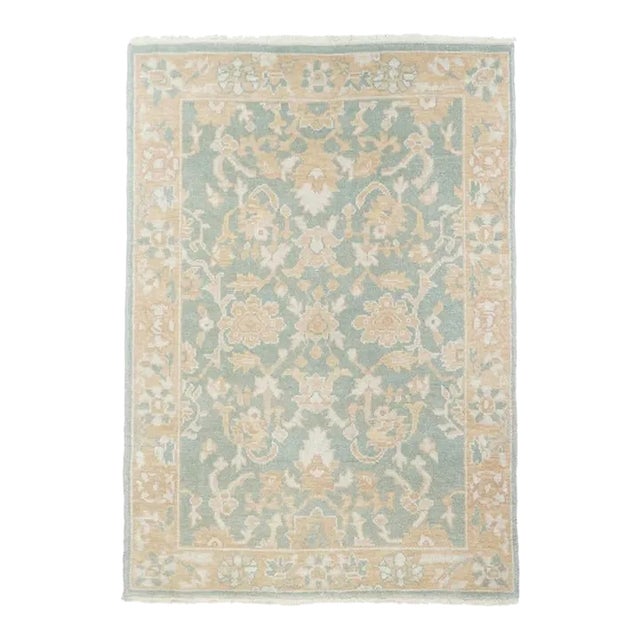 Oushak Rug 4'1'' X 6'1'' For Sale