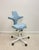HÅG Design Studio Hag Capisco Ergonomic Office Desk Chair Blue For Sale - Image 4 of 4