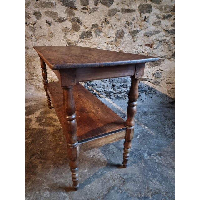 Antique French Console or Serving Table, 1880-1920 For Sale - Image 4 of 18