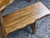 Brutalist Benches in Blond Elm from Aranjou, France, 1960s, Set of 2 For Sale - Image 9 of 18