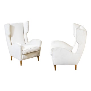 Armchairs by Gio Ponti, 1950, Set of 2 For Sale