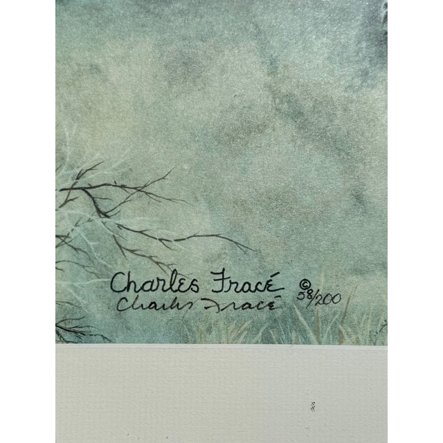 "First Light" Limited Edition Lithograph 58/200 by Charles Fracé For Sale - Image 4 of 7