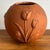 Rustic 1970s Tulip Terra Cotta Vase For Sale - Image 3 of 7