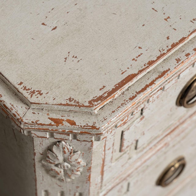 Pair of 20th Century Danish Pine Chests of Three Drawers For Sale - Image 6 of 15