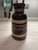 Late 20th Century Antique Handcrafted Mother-of-Pearl Inlaid Heavy Wood Vase. 12 in/30.5 Cm For Sale - Image 5 of 12