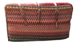 Antique Persian Mafrash Red Camel Cargo Home Decor Object