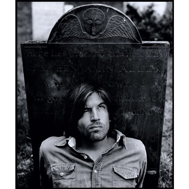 Evan dando - oversize signed limited edition print evan dando, frontman of american band the lemonheads, photographed in a...