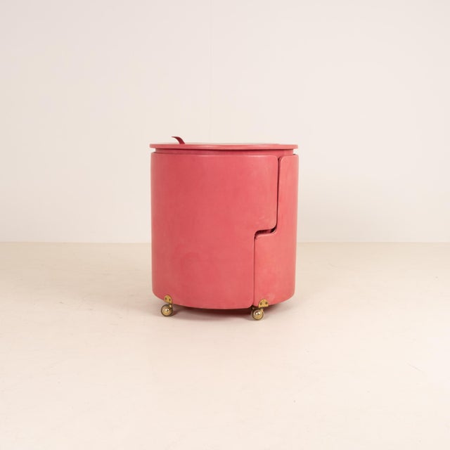 Dilly Dally Vanity Table by Luigi Massoni for Poltrona Frau, 1960s, Set of 2 For Sale - Image 16 of 16