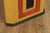 Pair Of Handcrafted Folk Art Painted Pine Corner Cabinets For Sale - Image 4 of 18