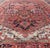 Early 20th Century Antique Persian Heriz With Central Medallion Design in Red and Jewel Tones For Sale - Image 5 of 12