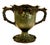Metal Art Nouveau Engraved Silverplate Trophy With Oak Leaves and Acorns For Sale - Image 7 of 12