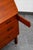 Mid Century Danish Modern Secretary Desk Bureau Denmark Teak Drawers Drop Down For Sale - Image 9 of 12