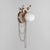 Metal Berlin Wall Lamp by Creativemary For Sale - Image 7 of 9