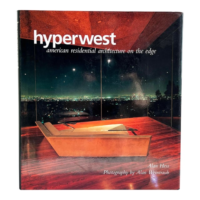 Hyperwest - American Residential Architecture on the Edge Hardcover Coffee Table Book c.1996 For Sale