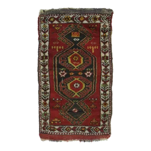 Antique Turkish Oushak Rug - 01'09 X 02'10