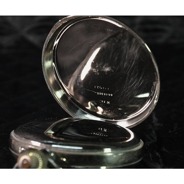 1950s Silver Clock and Barometer from Thornhill London, 1950s For Sale - Image 5 of 12