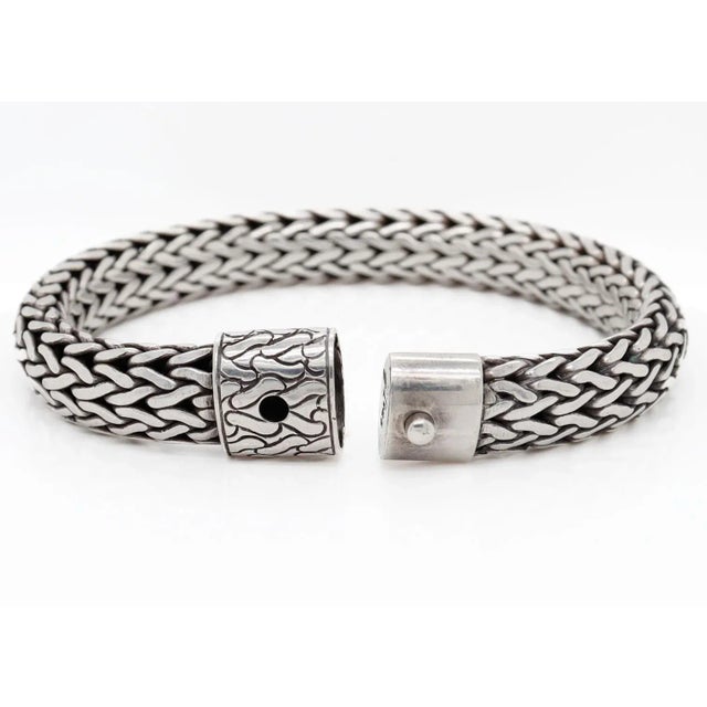 John Hardy Classic 11mm Sterling Silver Wide Chain Bracelet For Sale - Image 11 of 11