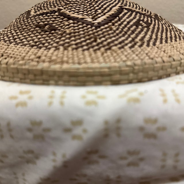 Brown 1980s Tonga Basket Twined For Sale - Image 8 of 8