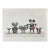Late 20th Century Cousins I Mid-Century Modern Lithograph For Sale