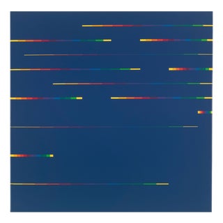 Paolo Minoli, Poema\. Che cade sotto il silenzio, 1988, Acrylic on Canvas For Sale