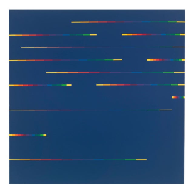 Paolo Minoli, Poema\. Che cade sotto il silenzio, 1988, Acrylic on Canvas For Sale