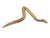 Brown Vintage Tribal Naturalistic Carved Set of Three Snakes Papua New Guinea For Sale - Image 8 of 8
