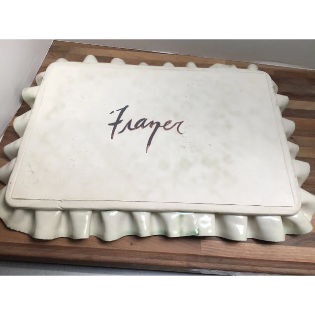 White Modern Handmade Ceramic Coffee and Tea Set- 5 Pieces For Sale - Image 8 of 9