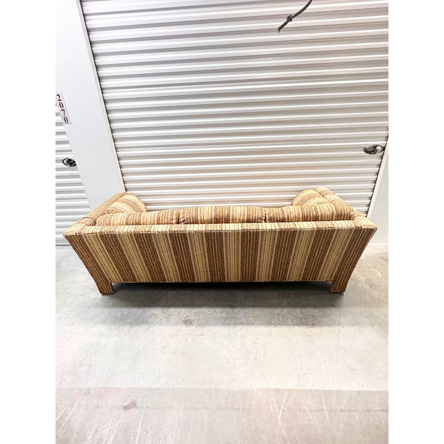Vintage Mid-Century Modern Tuxedo Sofa For Sale - Image 12 of 12