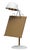 Extremely rare and beautiful table lamp with book stand attributed to Falkenberg Belysning in Sweden. The table lamp is...