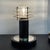Saturn Style Table Lamps in Chromed Steel with Disc Shade, Set of 2 For Sale - Image 4 of 15