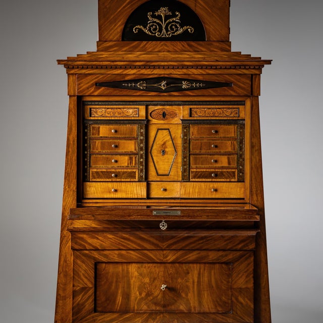 Biedermeier Pyramid Secretaire, 1810 For Sale - Image 9 of 13